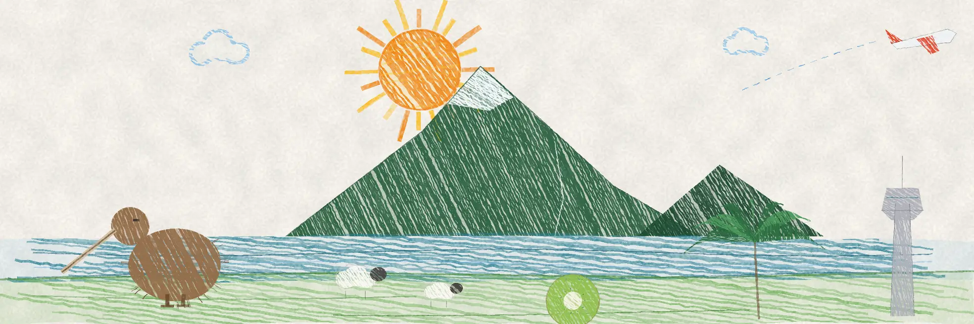 New Zealand travel landscape